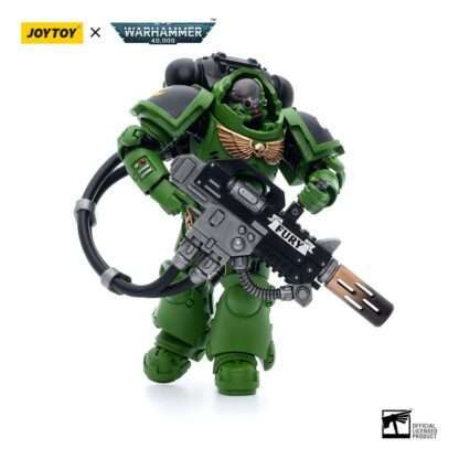 Warhammer 40k Actionfigur 1/18 Salamanders Eradicators Sergeant Bragar 12 cm – Bild 4