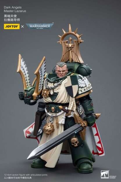 Warhammer 40k Actionfigur 1/18 Dark Angels Master Lazarus 12 cm – Bild 4