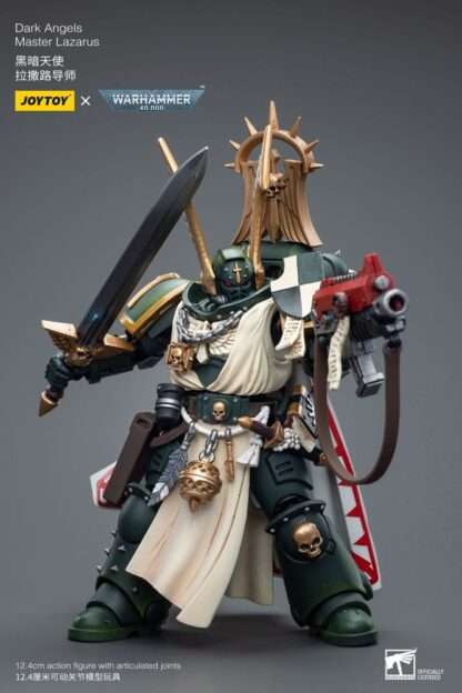 Warhammer 40k Actionfigur 1/18 Dark Angels Master Lazarus 12 cm – Bild 6