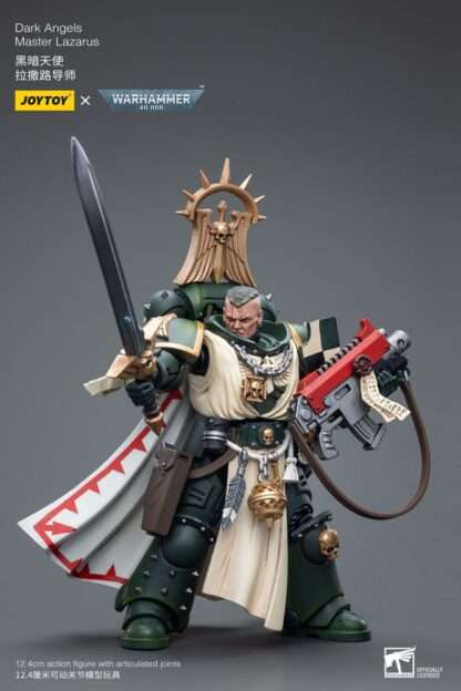 Warhammer 40k Actionfigur 1/18 Dark Angels Master Lazarus 12 cm – Bild 9