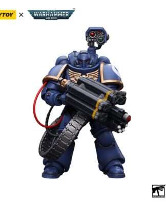Warhammer 40k Actionfigur 1/18 Ultramarines Desolation Marine with Castellan Launcher (Superfrag) 12 cm