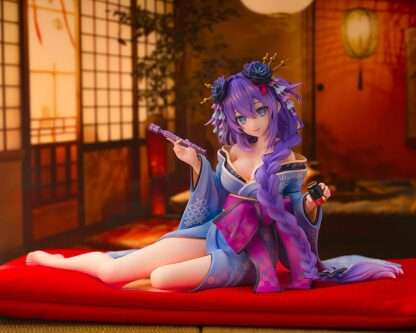 Neptunia x Senran Kagura Statue 1/7 Purple Heart Kimono Ver. 13 cm – Bild 10