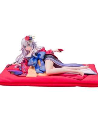 Neptunia x Senran Kagura Statue 1/7 Black Heart Kimono Ver. 10 cm