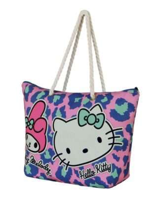 Sanrio Soleil Strand-Tasche Hello Kitty Safari Pink