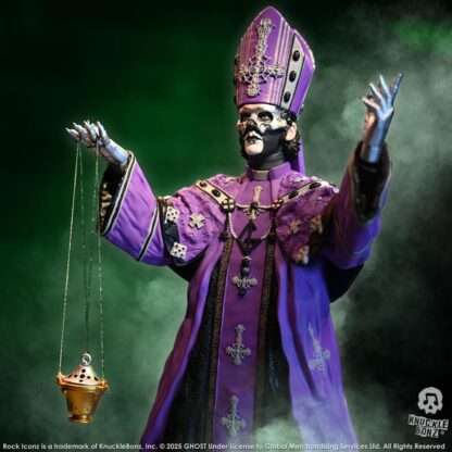 Ghost Rock Iconz Statue Papa V Perpetua Purple Robes 22 cm – Bild 11