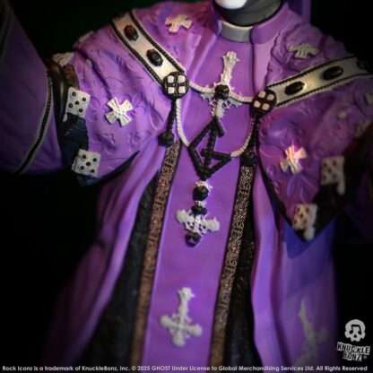 Ghost Rock Iconz Statue Papa V Perpetua Purple Robes 22 cm – Bild 15