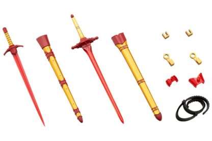 Kotobukiya M.S.G. Model Kit Zubehör-Set Virtuous Style 09 Sword Set A Flamerite Ver.