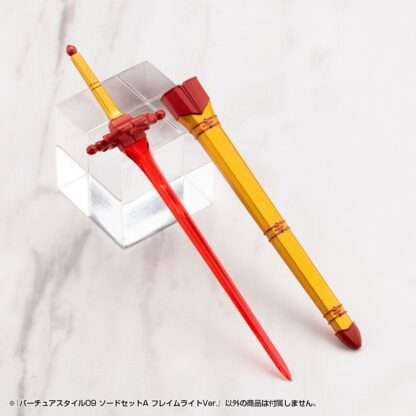 Kotobukiya M.S.G. Model Kit Zubehör-Set Virtuous Style 09 Sword Set A Flamerite Ver. – Bild 4