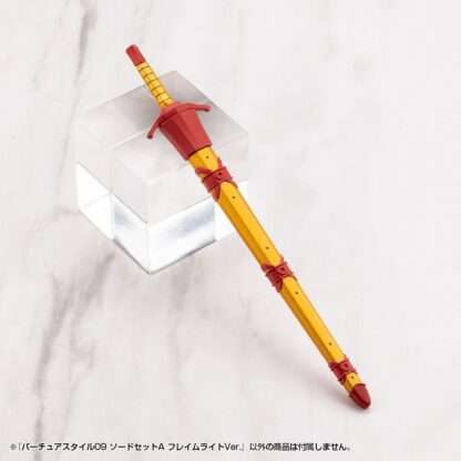 Kotobukiya M.S.G. Model Kit Zubehör-Set Virtuous Style 09 Sword Set A Flamerite Ver. – Bild 5