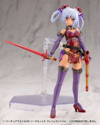 Kotobukiya M.S.G. Model Kit Zubehör-Set Virtuous Style 09 Sword Set A Flamerite Ver. – Bild 7