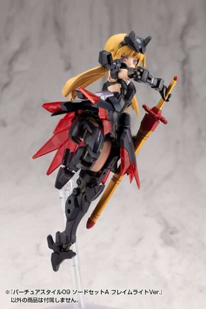 Kotobukiya M.S.G. Model Kit Zubehör-Set Virtuous Style 09 Sword Set A Flamerite Ver. – Bild 10
