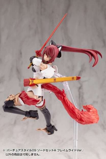 Kotobukiya M.S.G. Model Kit Zubehör-Set Virtuous Style 09 Sword Set A Flamerite Ver. – Bild 13
