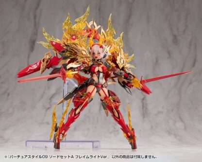 Kotobukiya M.S.G. Model Kit Zubehör-Set Virtuous Style 09 Sword Set A Flamerite Ver. – Bild 15