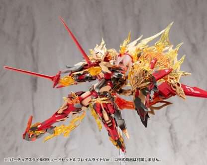 Kotobukiya M.S.G. Model Kit Zubehör-Set Virtuous Style 09 Sword Set A Flamerite Ver. – Bild 16