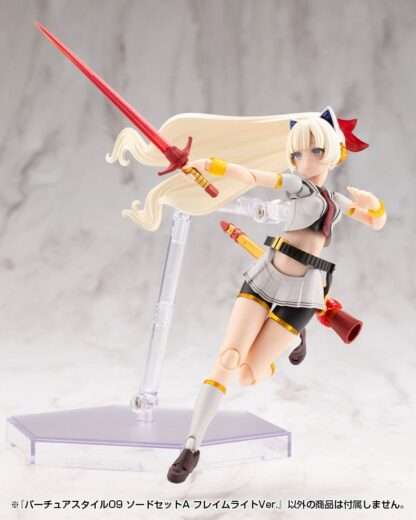 Kotobukiya M.S.G. Model Kit Zubehör-Set Virtuous Style 09 Sword Set A Flamerite Ver. – Bild 18