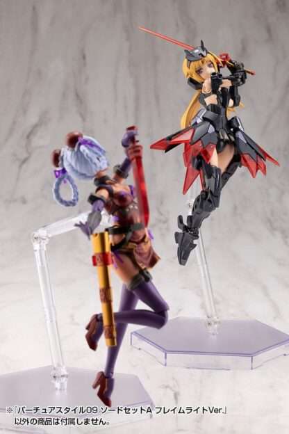 Kotobukiya M.S.G. Model Kit Zubehör-Set Virtuous Style 09 Sword Set A Flamerite Ver. – Bild 20