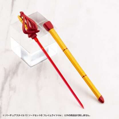 Kotobukiya M.S.G. Model Kit Zubehör-Set Virtuous Style 10 Sword Set B Flamerite Ver. – Bild 4