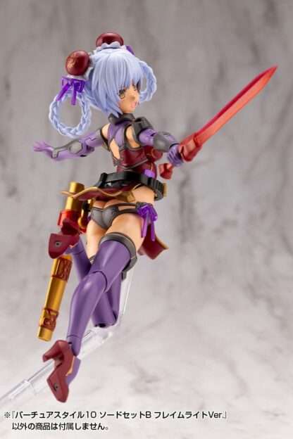 Kotobukiya M.S.G. Model Kit Zubehör-Set Virtuous Style 10 Sword Set B Flamerite Ver. – Bild 16
