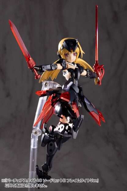 Kotobukiya M.S.G. Model Kit Zubehör-Set Virtuous Style 10 Sword Set B Flamerite Ver. – Bild 18