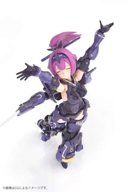 Megami Device Plastic Model Kit 1/1 Asra Archer Kizuna Shadow Edition Full Package 14 cm – Bild 5
