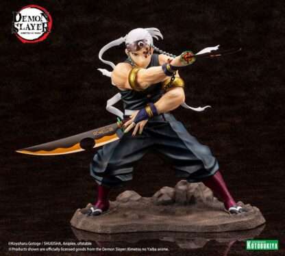 Demon Slayer: Kimetsu no Yaiba ARTFXJ Statue 1/8 Tengen Uzui Regular Edition 23 cm – Bild 8