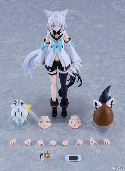 Hololive Production Figma Actionfigur Shirakami Fubuki 15 cm – Bild 14