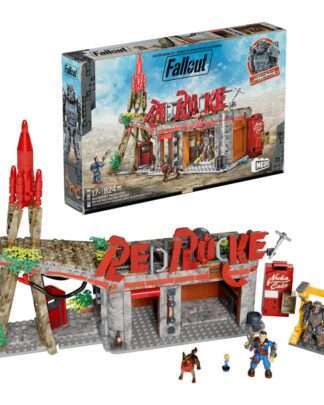 Fallout MEGA Bauset Red Rocket Truck Stop - Beschädigte Verpackung