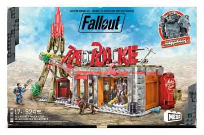 Fallout MEGA Bauset Red Rocket Truck Stop - Beschädigte Verpackung – Bild 13