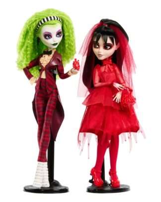 Beetlejuice Beetlejuice Monster High Skullector Puppen 2er-Pack Betelgeuse & Lydia 25 cm