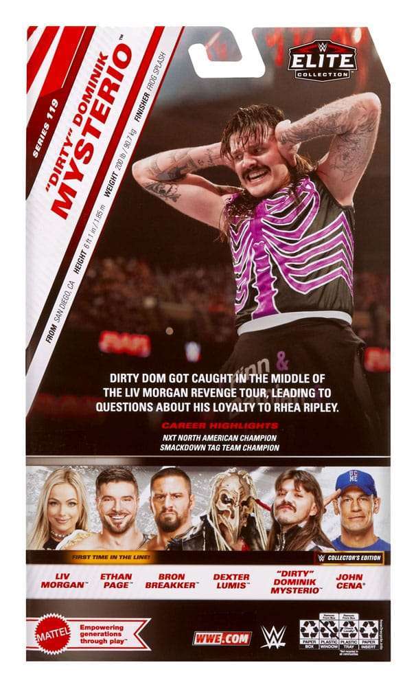 WWE Elite Collection Actionfigur Dominik Mysterio 15 cm – Bild 3