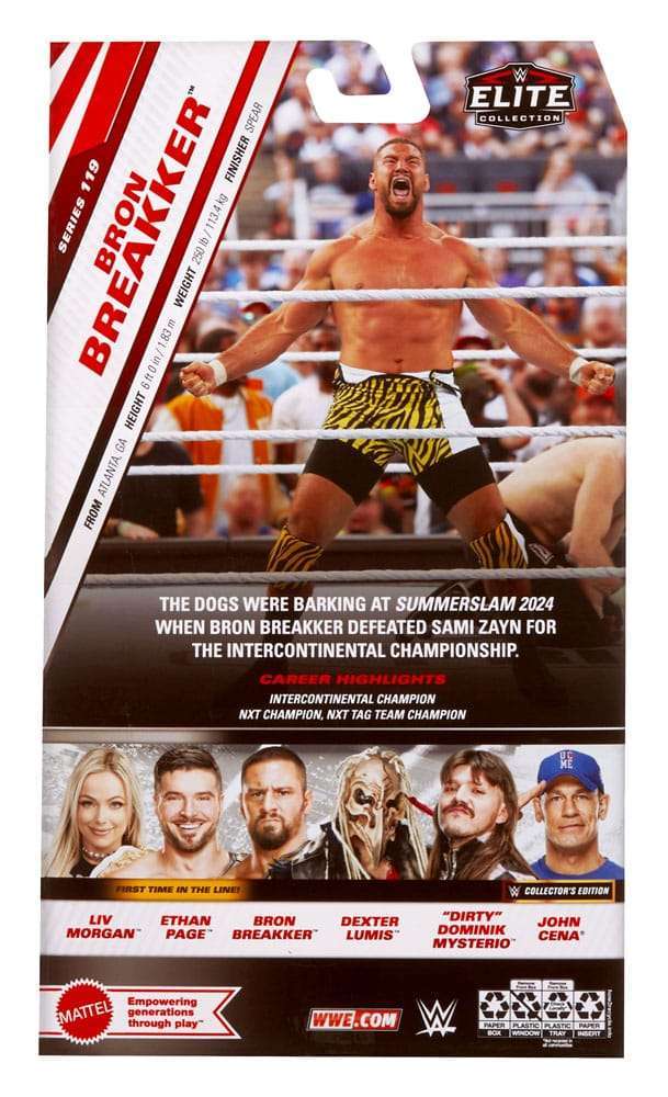 WWE Elite Collection Actionfigur Bron Breakker 15 cm – Bild 3