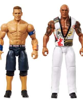 WWE Main Event Showdown Actionfiguren The Rock Final Boss vs John Cena 2-Pack 15 cm