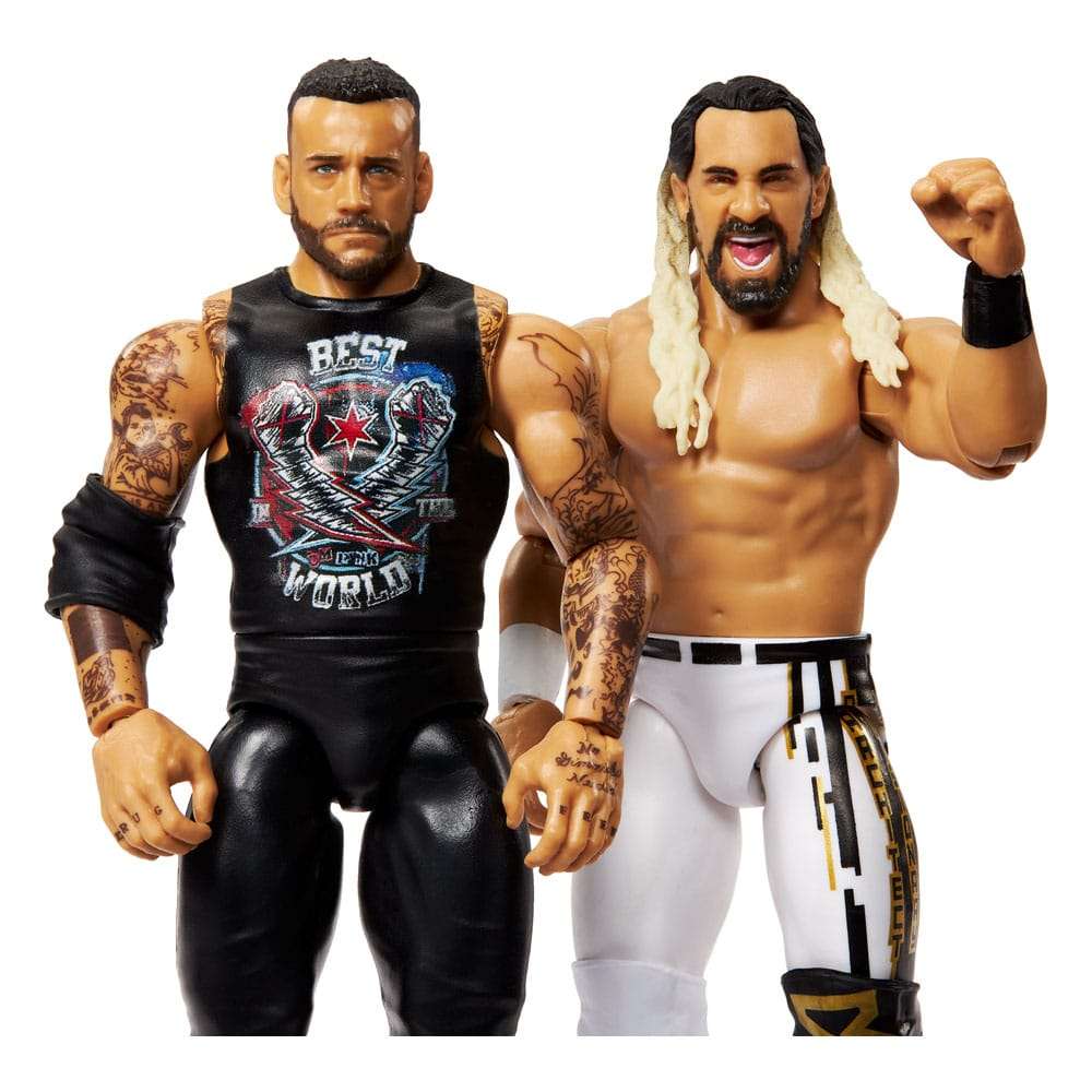 WWE Main Event Showdown Actionfiguren CM Punk vs Seth "Freakin" Rollins 2-Pack 15 cm – Bild 5