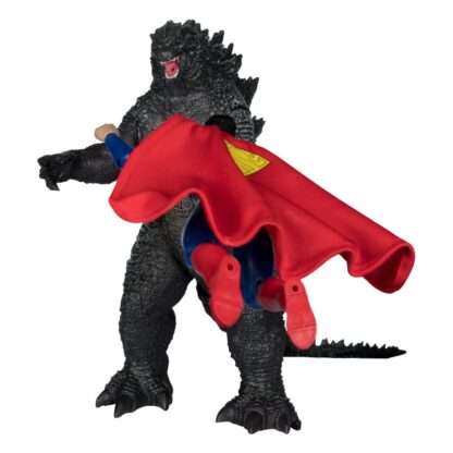 DC Justice League Monsterverse DC Multiverse Actionfiguren 2er-Pack Superman Vs. Godzilla 30 cm  - Beschädigte Verpackung – Bild 3