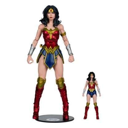 DC Justice League Monsterverse DC Multiverse Actionfiguren 2er-Pack Wonder Woman Vs. Atomic Blast Godzilla 18 cm – Bild 8