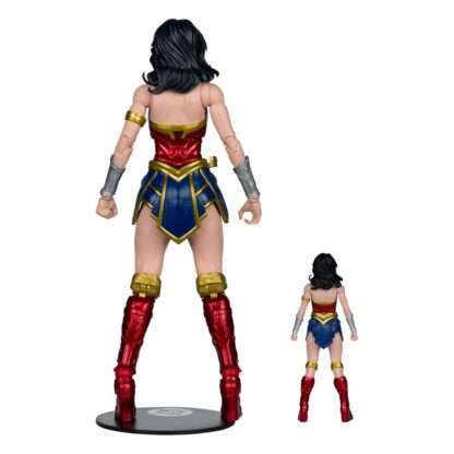 DC Justice League Monsterverse DC Multiverse Actionfiguren 2er-Pack Wonder Woman Vs. Atomic Blast Godzilla 18 cm – Bild 9