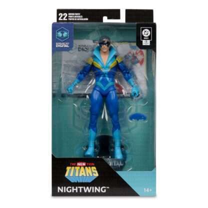 DC Direct McFarlane Toys Digital Actionfigur Nightwing (Teen Titans) 18 cm – Bild 7