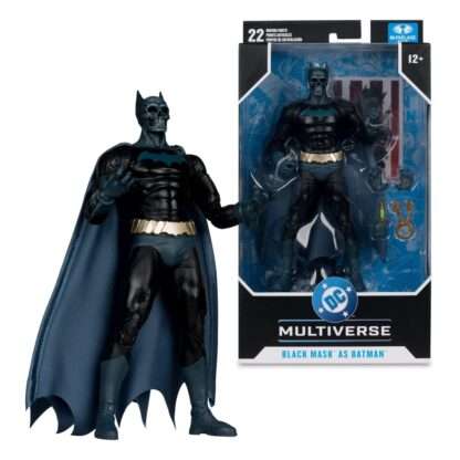 DC Multiverse Actionfigur Black Mask as Batman (Beneath the Mask) 18 cm – Bild 4