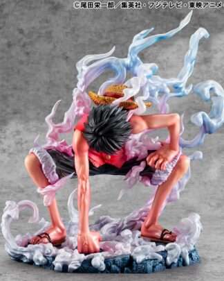 One Piece P.O.P PVC Statue Monkey D. Ruffy Gear 2 Limited Edition 19 cm