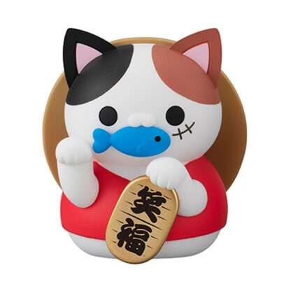 One Piece Mega Cat Project Sammelfiguren NyanPieceNyan! Beckoning cat Lucky Cat Pirates 7 cm Display (6) – Bild 2