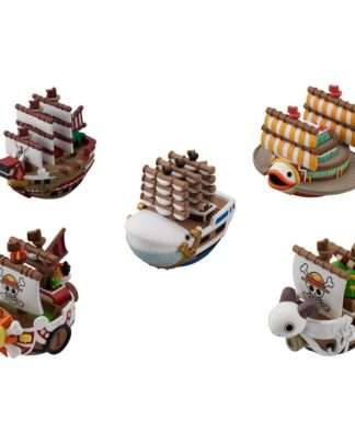 One Piece Yuracolle Series Sammelfiguren 5er-Pack Grand Line 6 cm   - Beschädigte Verpackung