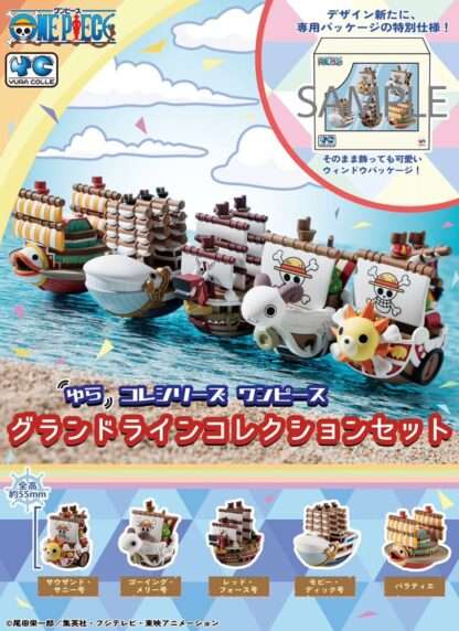 One Piece Yuracolle Series Sammelfiguren 5er-Pack Grand Line 6 cm   - Beschädigte Verpackung – Bild 2