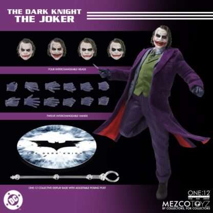 The Dark Knight Actionfigur 1/12 Joker 17 cm – Bild 2