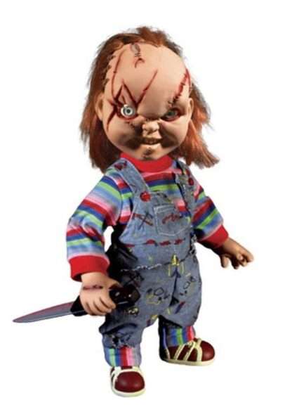 Chucky Die Mörderpuppe Sprechende Puppe Chucky 38 cm - Beschädigte Verpackung
