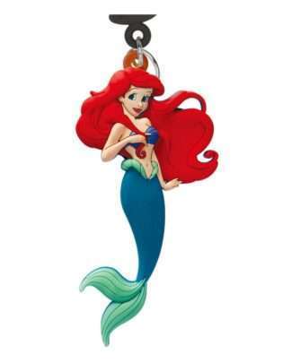 Disney Prinzessinen Soft Touch PVC Taschenanhänger Arielle, die Meerjungfrau