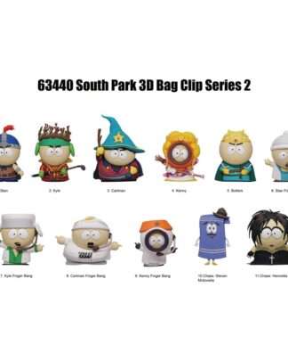 South Park 3D PVC-Taschenanhänger Series 2 Display (24)