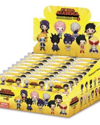 My Hero Academia 3D PVC-Taschenanhänger Serie 5 Display  (24)