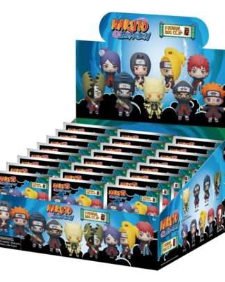 Naruto 3D PVC-Taschenanhänger Serie 7 Display  (24)