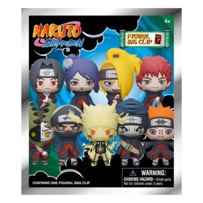Naruto 3D PVC-Taschenanhänger Serie 7 Display  (24) – Bild 2