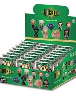 Wicked 3D PVC-Taschenanhänger Serie 1 Display  (24)